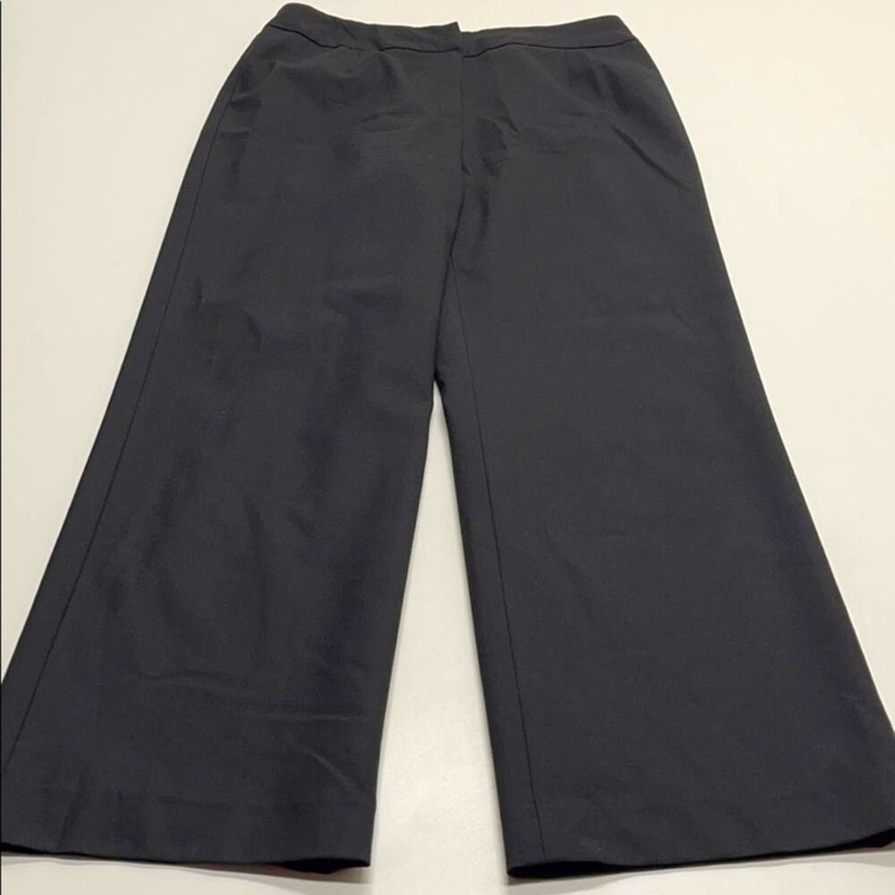 JONES NEW YORK Women’s 10 Wool Black Wide Leg Pant